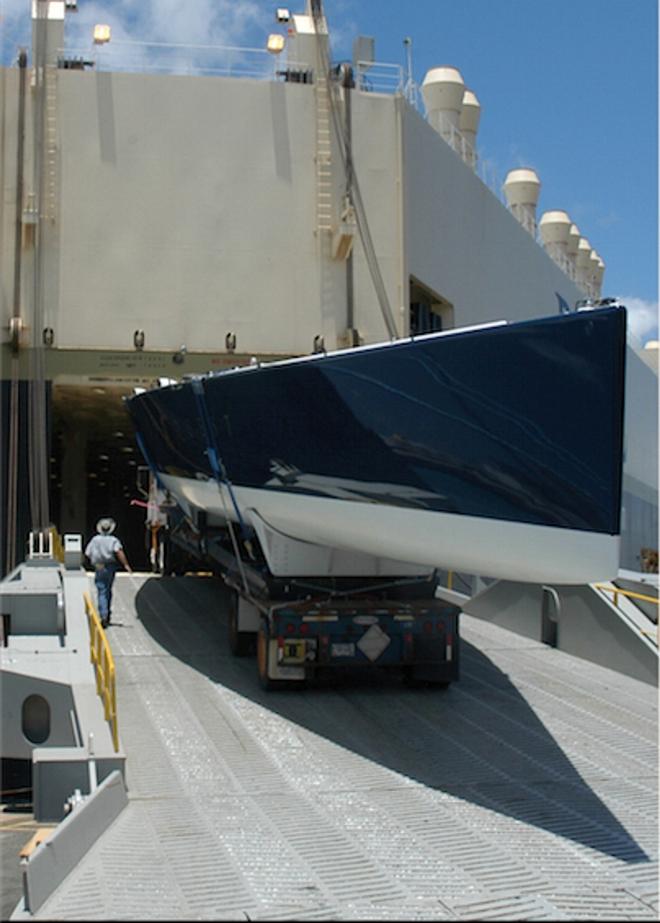 Pasha's easy roll on/roll off service, available to San Diego and soon Los Angeles - Pasha's logistical support © Transpacific YC.